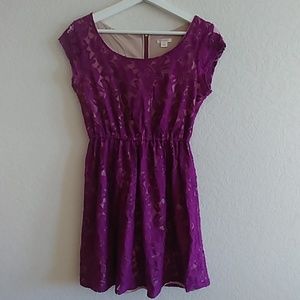 Purple Lace Xhilaration Dress | Target